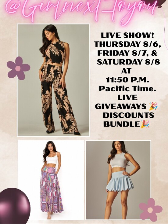 Pants - ✨️Live Show 8/8/26 At 11:55 P.M. Pacific Time. Live Giveaways!
